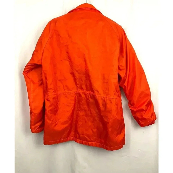 VTG Bright Orange Buckeye Rescue Medical Tech Jacket 44L 45 Made in USA Pla-Jac - Picture 2 of 14
